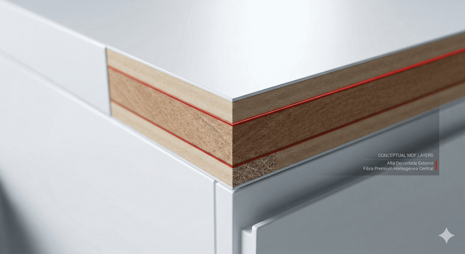 Camadas MDF Central Planejados